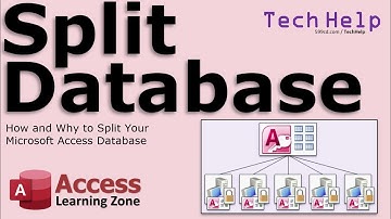 How and Why to Split Your Microsoft Access Database - Linked Table, Front End, Back End, Benefits