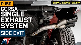 2021-2023 5.0L F-150 Corsa Performance Xtreme Single Exhaust System Review & Sound Clip by AmericanTrucks Ford 905 views 1 month ago 12 minutes, 27 seconds