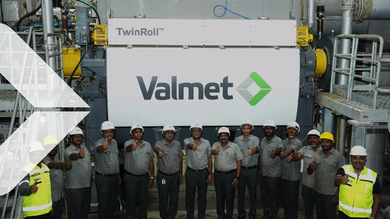 At the heart of a new hardwood kraft pulp line - YouTube