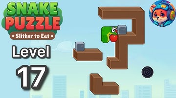 Snake Puzzle: Slither to Eat – Level 17 Walkthrough Solution 