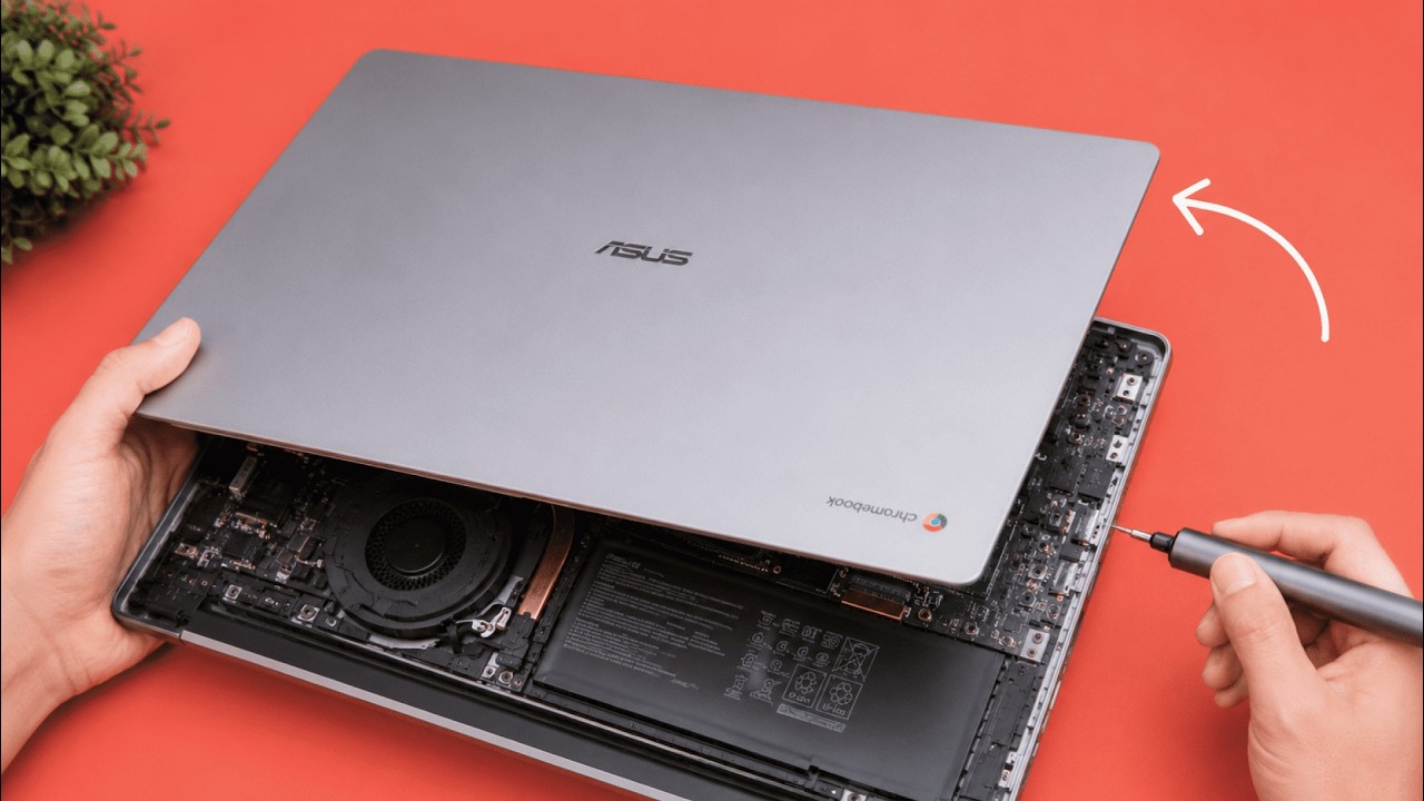 Asus Chromebook CX15 - Teardown - YouTube