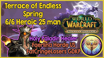 Terrace of Endless Spring 25 4/4 Heroic - Week 3 - Holy Paladin Healer