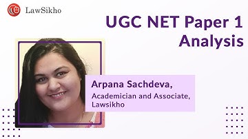 UGC NET Paper 1 Analysis with Arpana Sachdeva