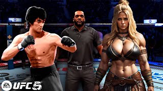 PS5 | Bruce Lee vs. Barbarian Female (EA Sports UFC 5)