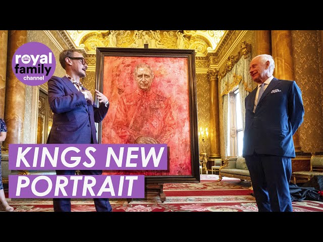 King Charles Reveals His First Official Portrait Since the Coronation class=