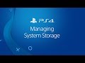 Make space on my PS4 hard drive