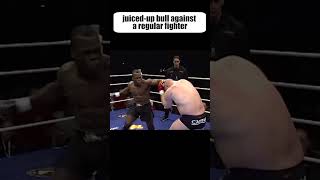 Regular fighter versus insane kickboxer #shorts image