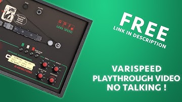 Walkthrough Video (No Talking) of GSI - Varispeed .