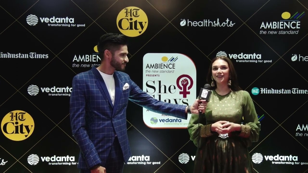 Vivacious Aditi Rao Hydari at The Ambience Group presents HT HealthShots She Slays Awards 2023