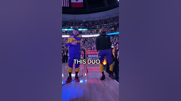 The Luka-LeBron duo 🔥