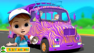 Ruote Dell'Autobus Safari + Di Più Apprendimento Canzoni per Bambini Piccoli