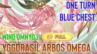 GBF | Yggdrasil Arbos Omega M3 Lvl 200 - Wind Omnyoji Blue Chest 1 Turn(