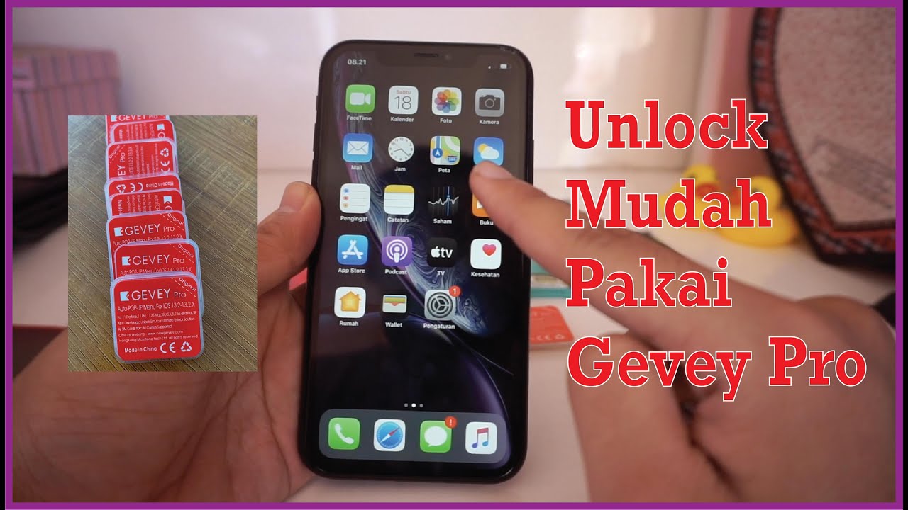 Perfect Unlock iPhone SU X,Xr,Xs,Xs max,11 Pro,Max Menggunakan Gevey ...