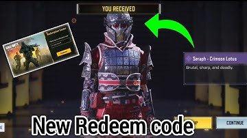 Call of duty Mobile Today Working Redeem code 2025 | Cod Mobile Redeem code | codm Redeem code 2025