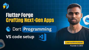 Dart Programming Bangla tutorial VS Code Setup|Abdul Motaleb|Learn With Motaleb|Dart Tutorial