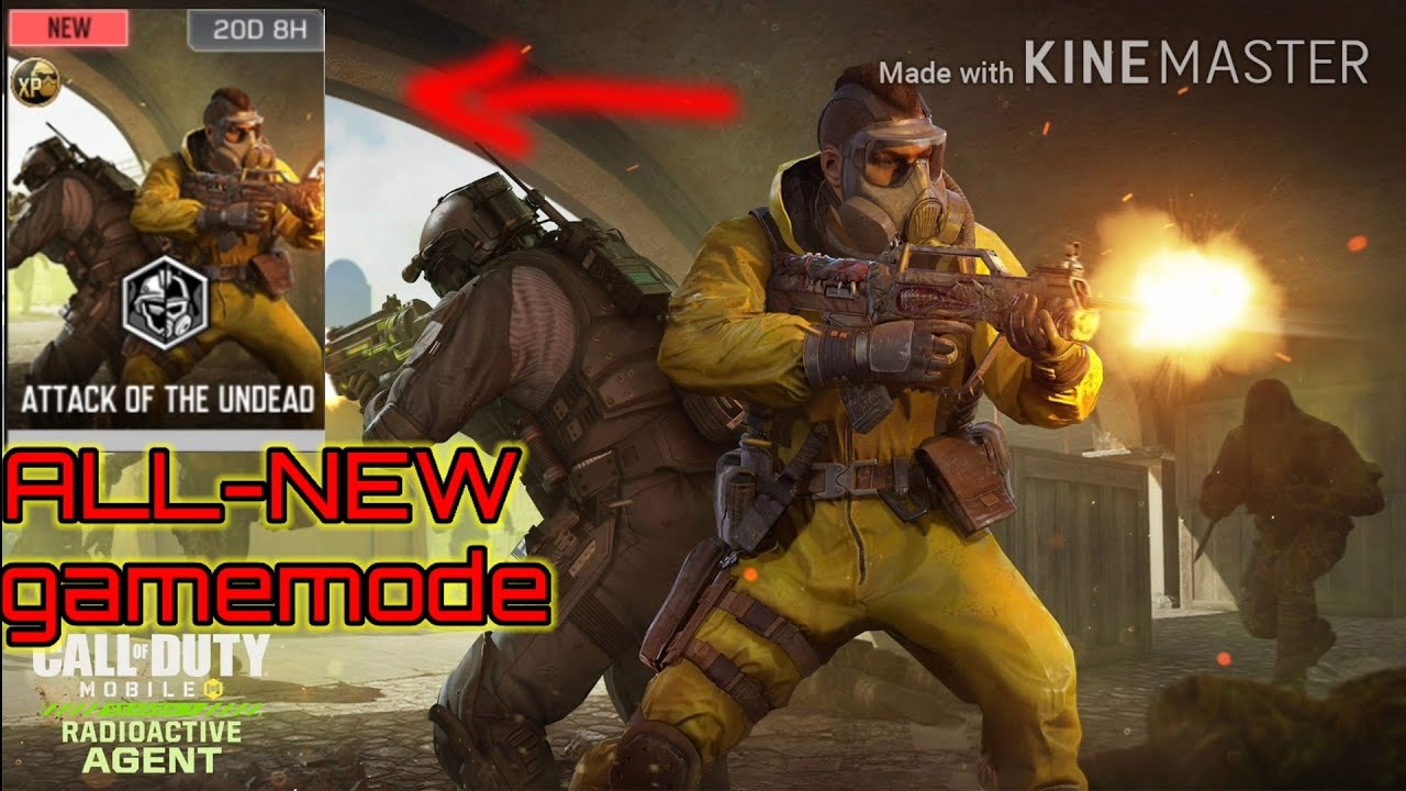 The ALL-NEW attack of the undead gameplay(cod mobile season 7)
