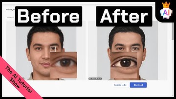 Scale / Resize Image WITHOUT Losing Quality Using A.I. | The A.I. Tutorial Show | Ep 5