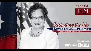 Celebrating the Life of Mayor Curtistene McCowan Virtual Event