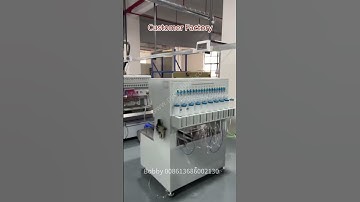 Our customer factory show: all 18 color soft pvc dispensing machines #softpvc #rubber #silicone