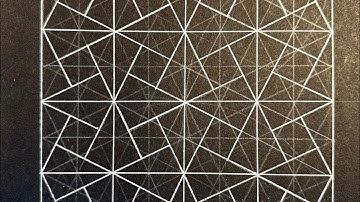 How to draw 64 Triangles in a Square. Repeating Pattern