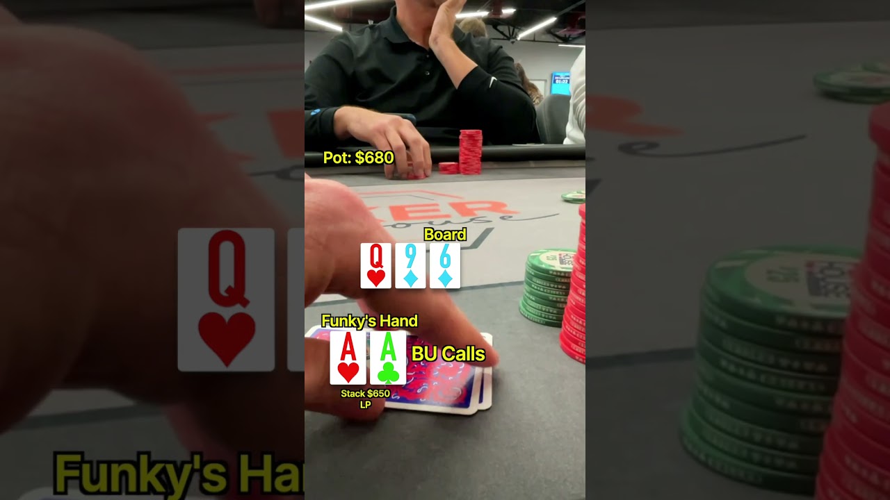 Slow playing pocket ACES in $2000 pot! #poker #gamble #cards #pokeronline @giljackpoker