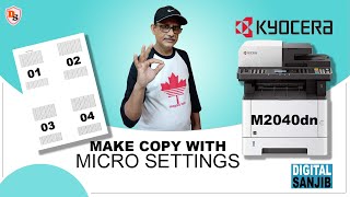 How to Configure Micro Settings on Kyocera Copier M204 DN