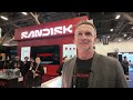Sandisk Optimus GX Pro PCIe Gen 5 SSD and USB4 Extreme Pro Portable SSD