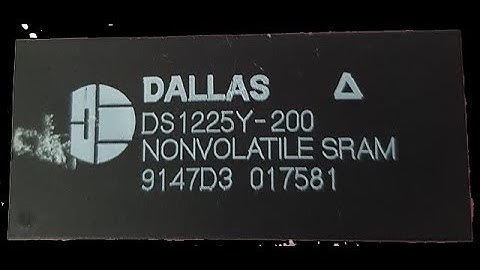 Tektronix 2465B NVRAM per Video "auslesen"