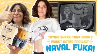 REVIEWING SHARK TANK INDIA'S WORST RATED PRODUCT (NAVAL FUKAI 