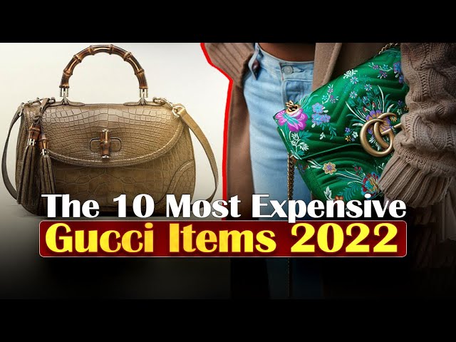 What are the Most Expensive Gucci items? - Most Expensive Thing