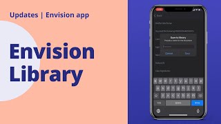 Envision Library 📚 | New Feature Update