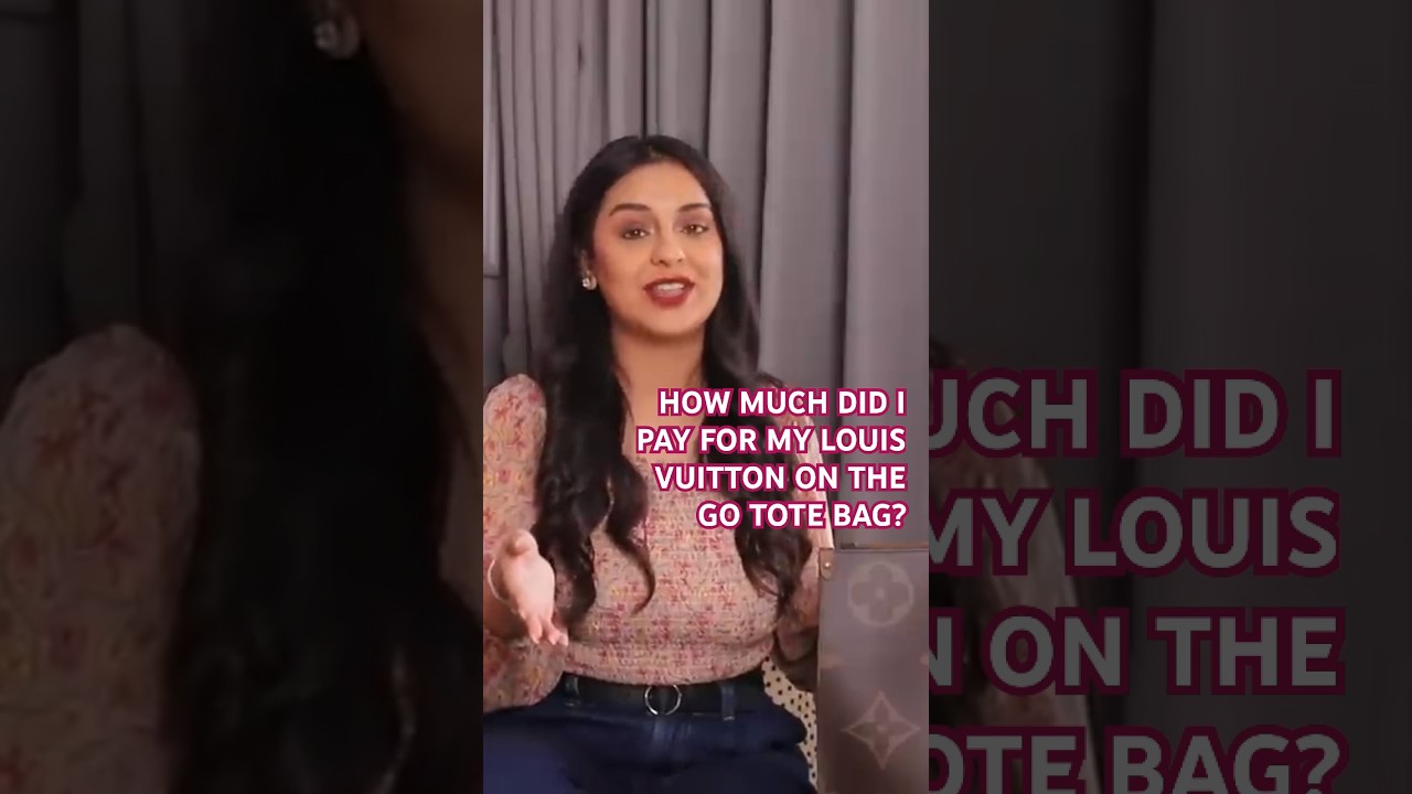 HOW MUCH is the Louis Vuitton On The Go tote worth?? BIG size! 💼 