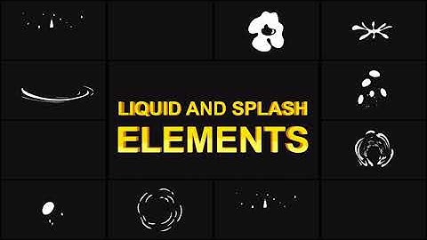 Liquid And Splash Elements Unreal Preview