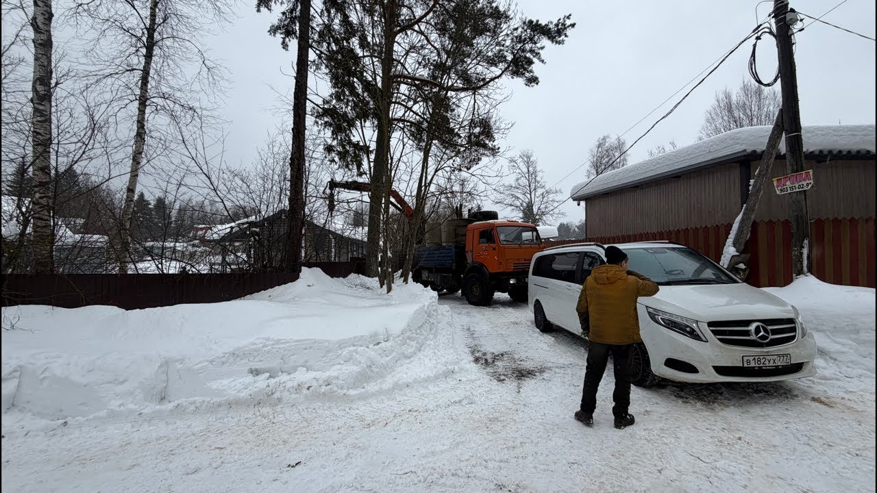 Бурение колодца машиной д Покровка Клинский район
