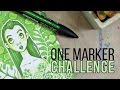 THE ONE MARKER CHALLENGE!