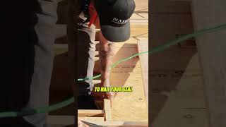 Layout the sills when you layout the plate… #framing #construction #woodworking #framinglife
