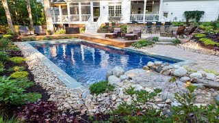 BEAUTIFUL! 100  BEST LANDSCAPING AROUND POOL IDEAS | BACKYARD POOL LANDSCAPE | POOL GARDEN DESIGN