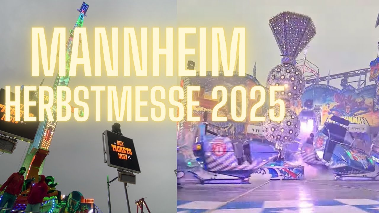 Mannheim 2025 Herbstmesse Kirmes