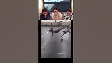 Tom Holland react try to laugh part 16 #tomholland #trynottolaugh #funny