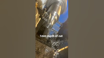 Grade 5 titanium on the Chinese Mini Lathe from Vevor.ca