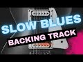 Slow blues backing track in em