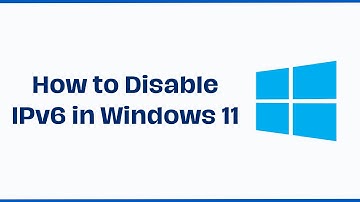How to Disable IPv6 in Windows 11