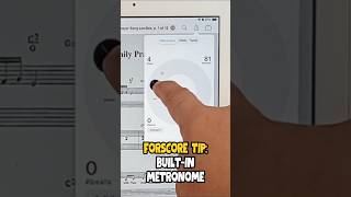 Using forScore Built-in Metronome on an Old iPad | Day 14
