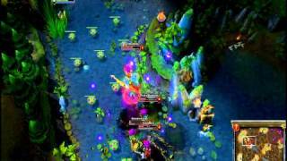 (LoL) League of Legends - Teemo quadrakill