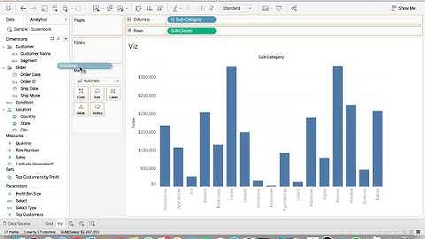Tableau Dashboard/Report show or hide the report/visualisation dynamically