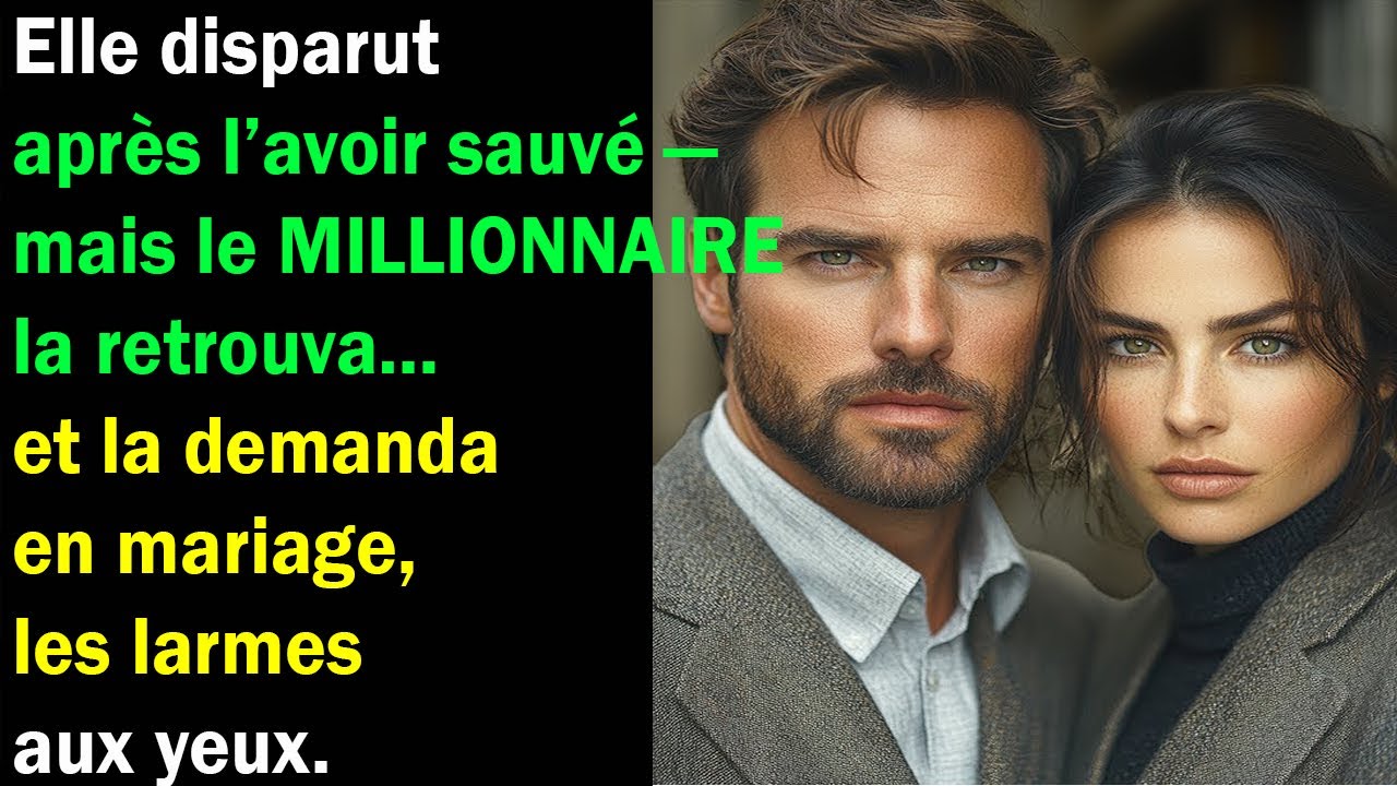 Elle disparut après l’avoir sauvé — mais le millionnaire la retrouva et demanda sa main en pleurant