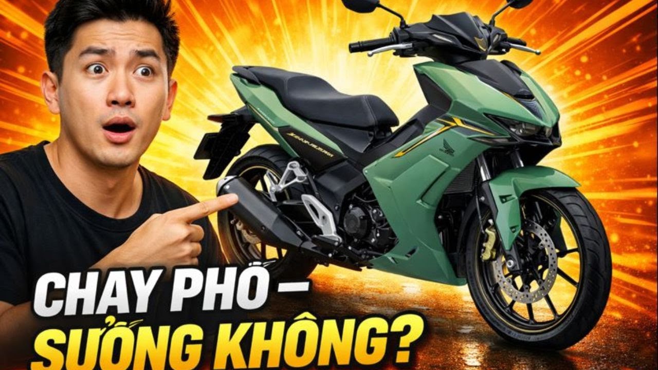 Honda Winner R – chạy phố mỗi ngày có thật sự sướng như tưởng?