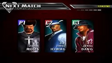 Def Jam Vendetta: FFAM| Moses VS Iceberg VS Dan G @ The Face Club (HARD)! (Requested).