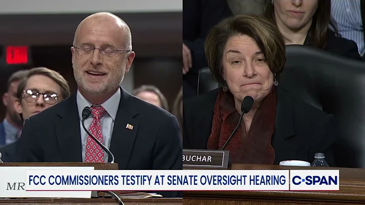 Sen. Klobuchar Questions FCC Chair Brendan Carr