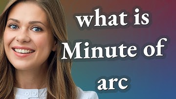 Minute of arc | meaning of Minute of arc